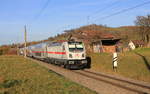 147 581 mit IC Karlsruhe-Nürnberg am 14.11.2020 bei Rauhenbretzingen.