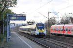 442 706 als RE Stuttgart-Hessental in Stuttgart-Sommerrain am 30.11.2019.