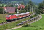 Trabanten-Alarm auf der Murrbahn: 143 201 hatte am 9.