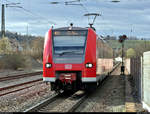 426 513-8 der S-Bahn Stuttgart als RB 37995 (RB11) von Kornwestheim Pbf nach Stuttgart-Untertürkheim erreicht den Bahnhof Stuttgart-Münster auf der Bahnstrecke