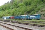 Schne Alte Eisenbahn Wagongs an der Strecke in Calw auf denn Gleisen wo frher nach Weil der Stadt fhrten.