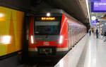 S-Bahn Stuttgart S5 mit 430 031 bei der Ankunft im Endbahnhof Schwabstraße. 

Stuttgart Schwabstraße, 20.10.2025