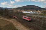 Gesellschaft für Eisenbahnbetrieb 115 459-0 in Gemünden am Main am 27.02.21