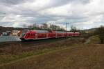 DB Regio Bombardier Twindexx 445 058 am 19.02.22 in Hösbach (Landkreis Aschaffenburg)