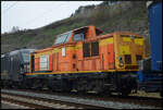 Dualmode a la HELROM: Am 17.03.2026 beförderte BEACON X4 E - 611 (NVR: 91 80 6193 611-1 D-DISPO) den HELROM KLV-Zug nordwärts durch das Maintal.