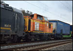 Dualmode a la HELROM: Am 17.03.2026 beförderte BEACON X4 E - 611 (NVR: 91 80 6193 611-1 D-DISPO) den HELROM KLV-Zug nordwärts durch das Maintal.