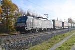 X4E-705 von MerciItia Rail mit einem Klv gen Karlstadt fahrend am 9.11.2021