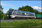 Starkenberger 159 213 am 19.05.2026 mit einem Ganzzug E-Waggons bei Th�ngersheim im Maintal.