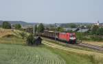 186-324  vor der Ortskulisse von Lehrberg.(zwischen Wrzburg und Ansbach gelegen,KBS 920,30.Juni 2012)