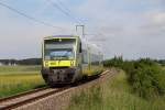 VT650 719 Agilis bei Ebersdorf am 15.06.2013.