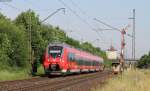 442 306-7 als RE 59331 (Bamberg-Nrnberg Hbf) bei Hirschaid 19.6.13