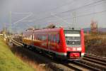 612 901 DB Systemtechnik bei Staffelstein am 26.11.2013.