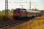 111 106-1 DB Regio bei Bamberg am 30.09.2011.