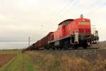 294 647-3 DB Schenker bei Lichtenfels am 10.11.2015.