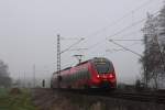 442 606 DB Regio bei Bad Staffelstein am 27.11.2015.