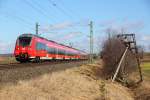 442 307  Markt Ebensfeld  bei Lichtenfels am 03.03.2015.