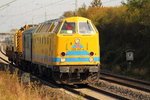 229 147-4 DB Bahnbau Gruppe bei Bad Staffelstein am 25.10.2011.