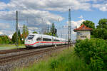 ICE 504 (München Hbf - Hamburg-Altona) bei Hirschaid, 29.05.2020