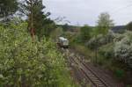 650 707 als ag nach Bad Rodach am 06.05.2013 bei Frohnlach auf der KBS 820.