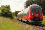 442 806 DB bei Ebersdorf am 15.06.2013.