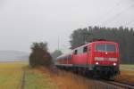 111 171-5 DB Regio bei Ebersdorf am 06.03.2014.