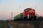 294 601-0 DB Schenker bei Reundorf am 05.01.2015.