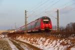 442 272 DB Regio bei Reundorf am 06.02.2015.