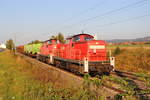 294 747-1 und 294 685-3 DB Schenker bei Bad Staffelstein am 26.09.2011.