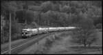 Die Ludmilla 232 601-5 (WFL) bef�rderte am 25.10.2026 den Sonderzug DZ 74200 Salzburg - Dresden von N�rnberg �ber die Frankenwaldrampe, Saalfeld/Saale, Gera, Altenburg, B�hlen und Chemnitz in das s�chsische Elbflorenz. Dabei waren auf diesem ungew�hnlichen Laufweg drei Fahrtrichtungswechsel erforderlich. In den letzten Sonnenstrahlen passierte das Gespann Unterloquitz kurz vor Saalfeld. Am Zugschluss wurde Beacon 189 804-8 kalt mitgef�hrt. Anlass der Fahrt war das Jubil�um 35 Jahre St�dtepartnerschaft Dresden - Salzburg.