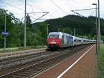 101 070  der Adler  beim ICE-Hilfszugdienst am 09.06.2011 in Frtschendorf