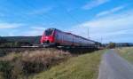 ET 442 als RB Bamberg - Saalfeld am 23.09.2012 bei Kronach.