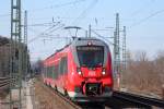 442 776 DB in Hochstadt/ Marktzeuln am 02.03.2013.