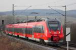 442 810 DB bei Horb am 26.03.2103.