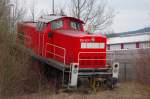 294 647 ist am 27.03.2013 beim Rangieren in der Mllanschlussstelle Neuses bei Kronach entgleist.