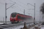 442 310 DB bei Trieb am 23.02.2013.