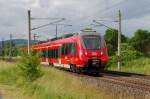 442 276 als RE am 26.06.2013 in Stockheim gen Kronach.