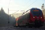 442 808 DB Regio bei Frtschendorf am 16.12.2013