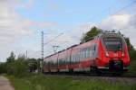442 275 DB Regio bei Trieb am 15.05.2014.