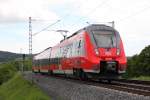 442 605 DB Regio bei Horb am 13.05.2014.