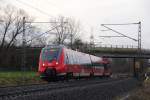 442 606 DB Regio bei Redwitz am 21.12.2014.