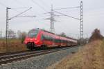 442 306 DB Regio bei Redwitz am 14.02.2015.