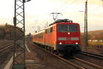 111 226-7 DB Regio in Hochstadt/ Marktzeuln am 06.01.2012.