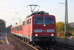 111 215-0 DB Regio in Hochstadt/ Marktzeuln am 19.10.2012.