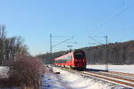 442 803 DB Regio in Oberlangenstadt am 06.01.2017.