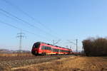 442 276  Markt Marktzeuln  DB Regio bei Trieb am 12.02.2017.