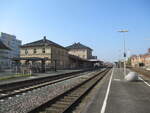 Der Bahnhof Kulmbach am 18.03.2026.