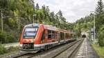 622 045 fuhr am 17.9.24 als RB nach N�rnberg in Velden auf Gleis 1 nach N�rnberg ab. 