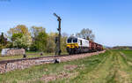 266 411 mit dem EZ 50834 (Schwandorf - N�rnberg Rbf) am Esig Freih�ls 30.4.26