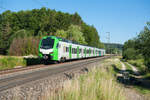 3429 004 auf Testfahrt bei Postbauer-Heng Richtung Nürnberg, 04.07.2019