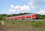 RE 4261 (Nrnberg Hbf–Regensburg–Mnchen Hbf) am 20.05.2014 zwischen Parsberg und Mausheim